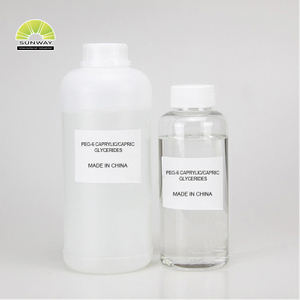 Suplemento de agente cosmético para el cuidado de la piel, estabilizador emulsionante, glicéridos caprílicos/cápricos Peg-6.