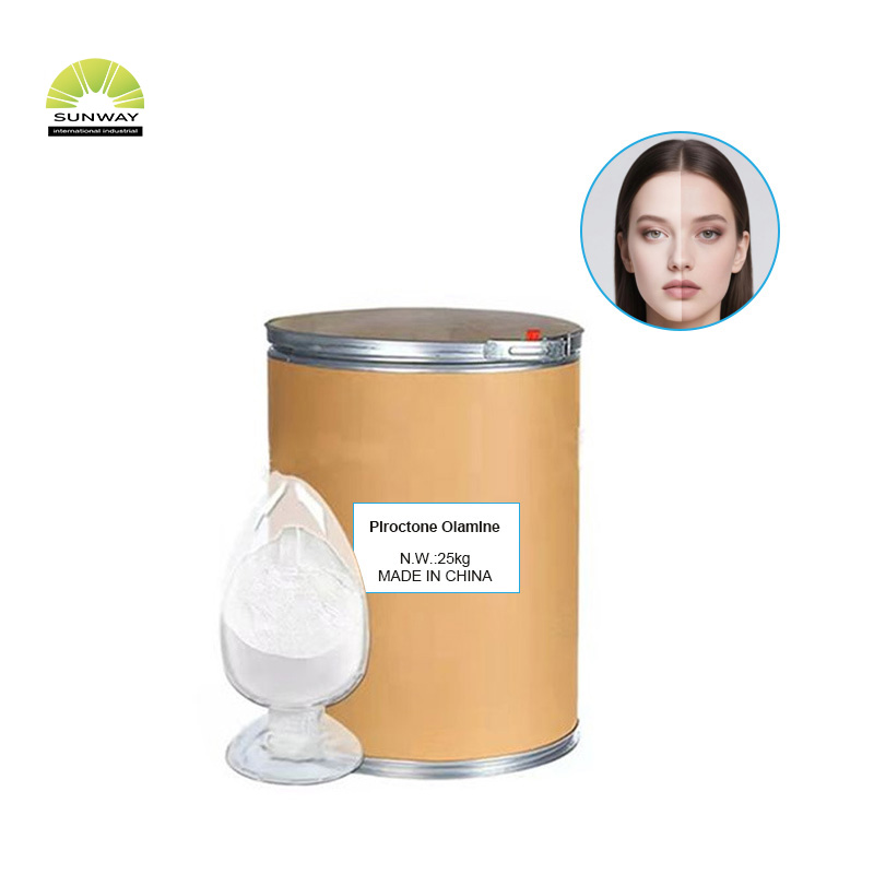 Polvo de piroctona olamina (CAS 68890-66-4, 99 % de pureza) para la eliminación de la caspa y el cuidado del cabello.