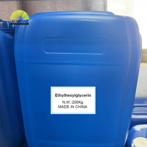 Detergente cosmético de alta pureza, materias primas, conservantes, líquido transparente, 99 % de etilhexilglicerina.