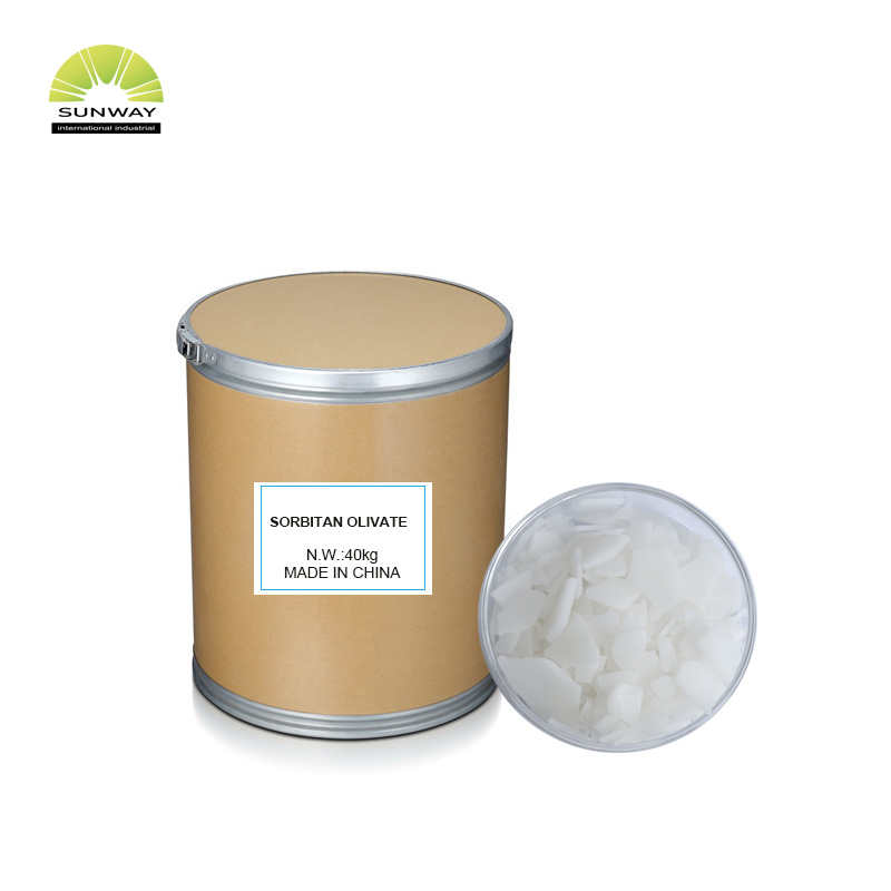 Emulsionantes Olivato de sorbitán/Glucósido de cetearilo en escamas para detergente de ropa