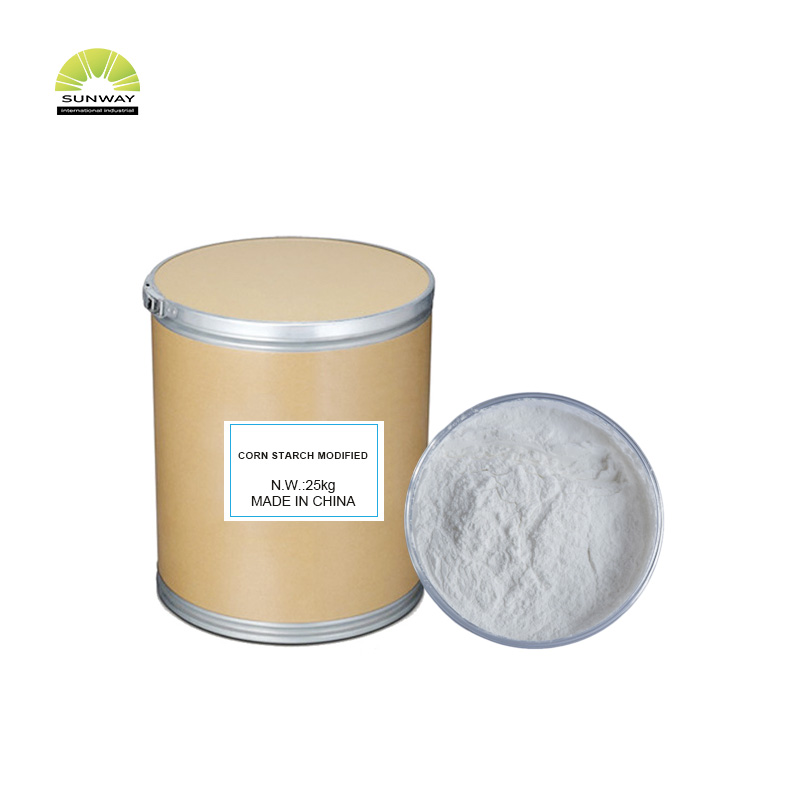 Espesantes de primera calidad, 100 % almidón de maíz modificado en polvo para detergente.