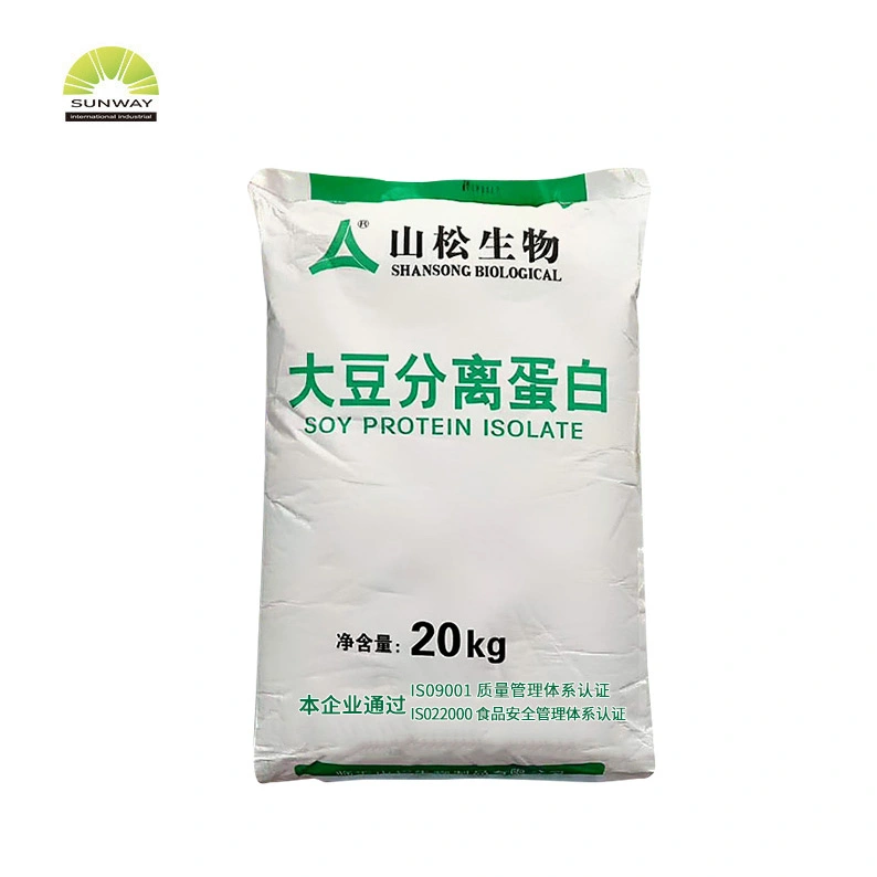 Polvo aislado de proteína de soja de grado alimenticio de alta calidad a precio de fabricante