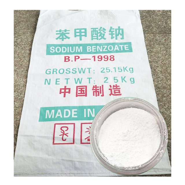 SUNWAY suministra polvo de benzoato de sodio de grado alimenticio conservante de alimentos CAS: 532-32-1
