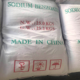 Benzoato de sodio de grado alimenticio Polvo de benzoato de sodio 532-32-1 CAS 532-32-1