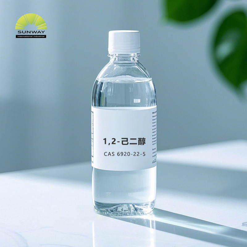 Venta caliente de materias primas para detergentes, conservantes, 1,2-hexanodiol líquido al 99 %, CAS 6920-22-5