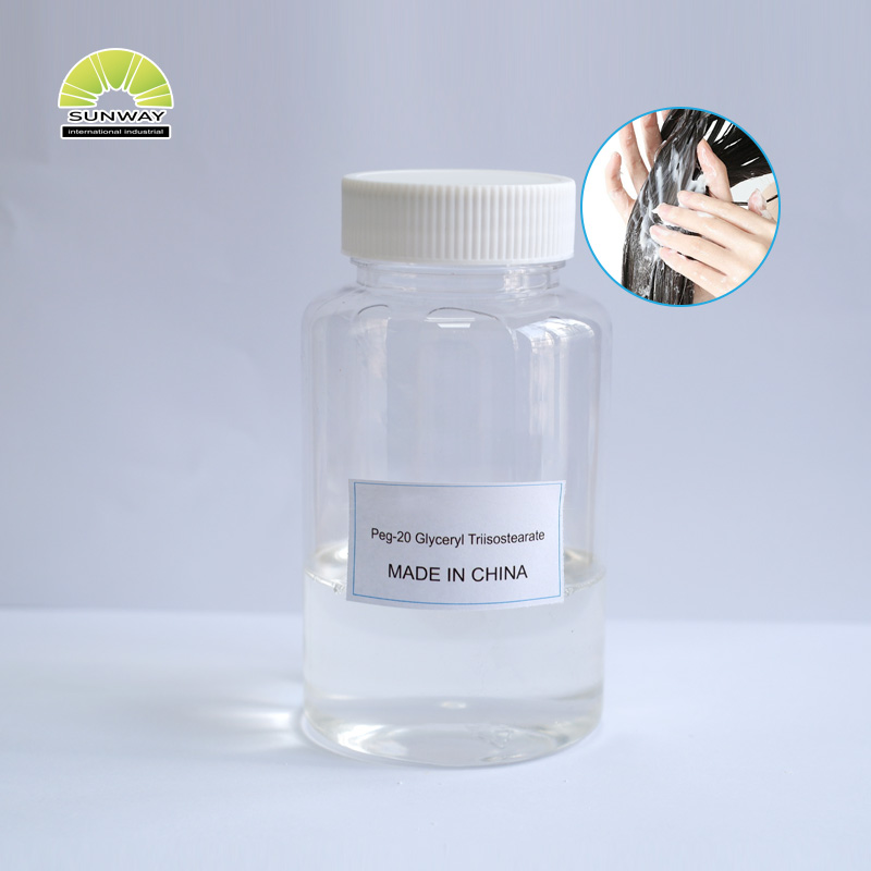 Materias primas cosméticas, emulsionante, triisoestearato de glicerilo Peg-20, CAS 86846-21-1