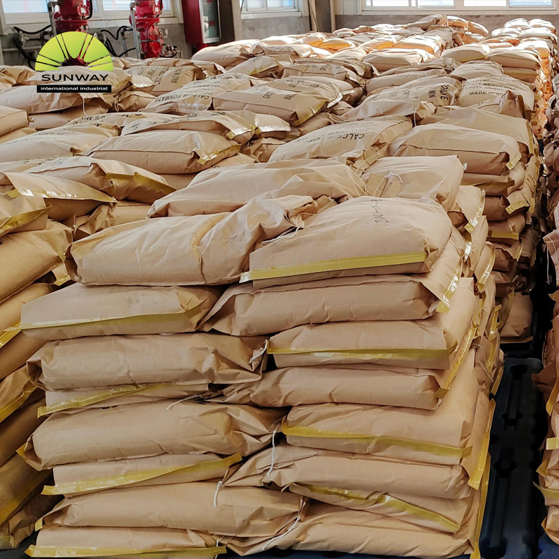 Formiato de calcio de grado industrial, formiato de calcio blanco, polvo cristalino, nanoformiato de calcio al mejor precio.