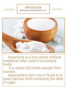 Precio del polvo de aspartamo a granel de alta calidad Edulcorante de grado alimenticio halal CAS No. 22839-47-0 fabricante