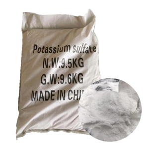Sulfato de potasio de grado agrícola/sop/precio de sulfato de potasio de la planta 50%/52%