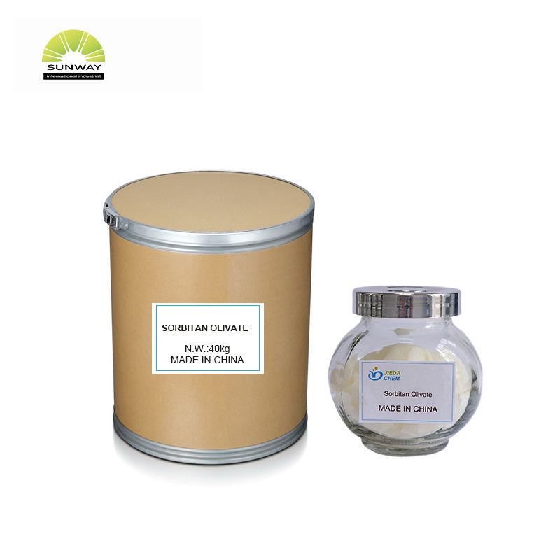 Emulsionantes Olivato de sorbitán/Glucósido de cetearilo en escamas para detergente de ropa