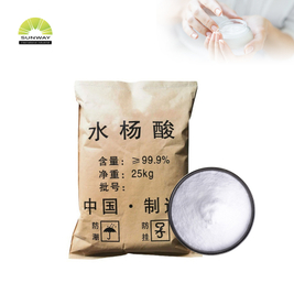 Sustancias químicas diarias de grado industrial Sustancia química sublimada 99% ácido salicílico puro CAS 69-72-7