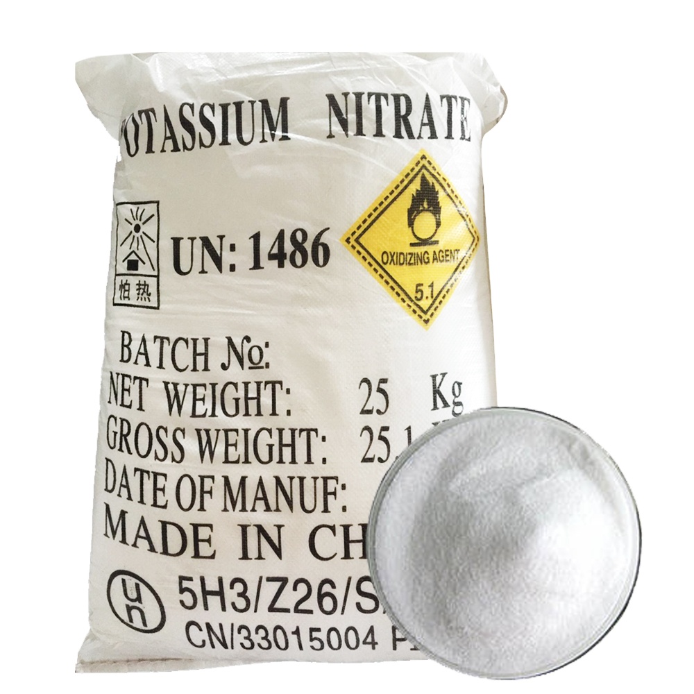 Venta caliente a granel Calificación industrial de grado agrícola de grado de potasio usos de nitrato de potasio en usos agrícolas en medicina