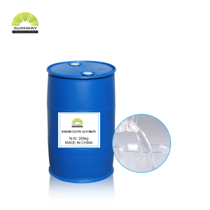 Materia prima cosmética tensioactiva: cocoil glicinato de sodio, CAS 90387-74-9