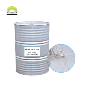 Humectante de poliol de grado industrial (215 kg/tambor) Propilenglicol para jabón