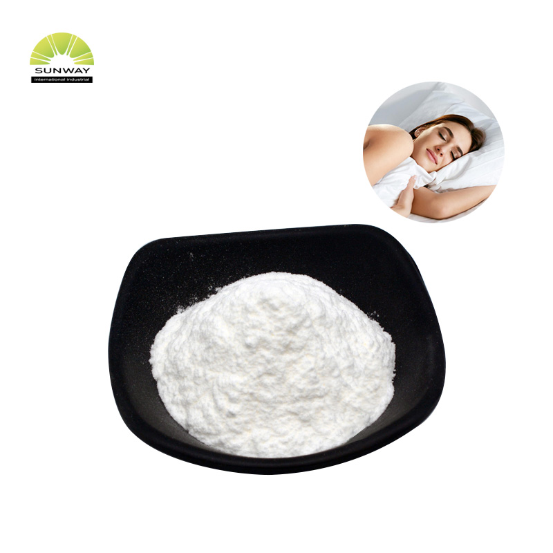 SUNWAY Aditivos alimentarios Suplemento para dormir Extracto natural Melatonina Polvo de melatonina para dormir