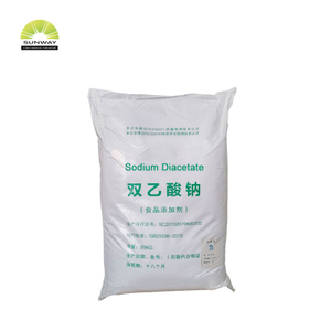 SUNWAY Aditivos alimentarios conservante CAS 126-96-5 E262ii polvo de diacetato de sodio