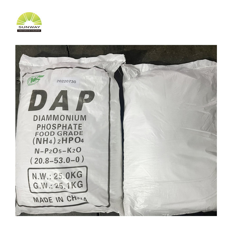 Grado tecnológico de grado alimenticio de fosfato de diamonio DAP para fermentación de vino tinto Preparación de asistencia contra incendios
