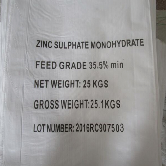 sulfato de zinc