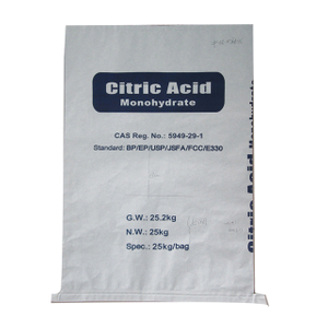 La fábrica de ácido cítrico suministra ácido cítrico anhidro granular de grado alimenticio CAS 77-92-9
