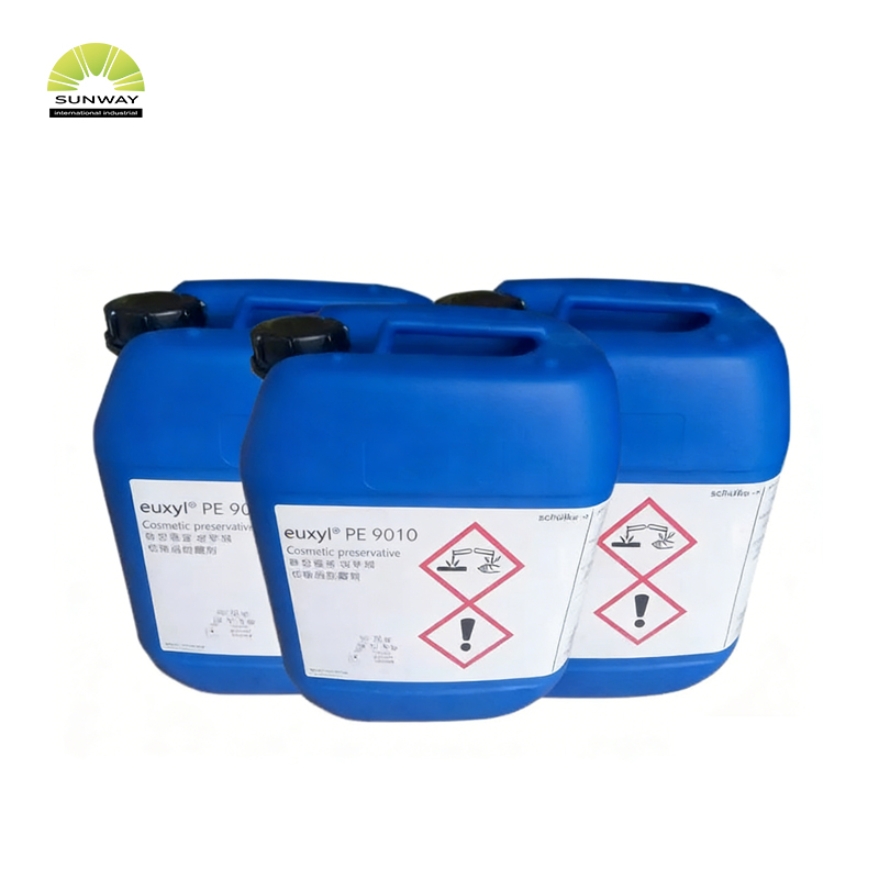Conservante de grado cosmético 25 kg/tambor Fenoxietanol líquido y etilhexilglicerina PE9010