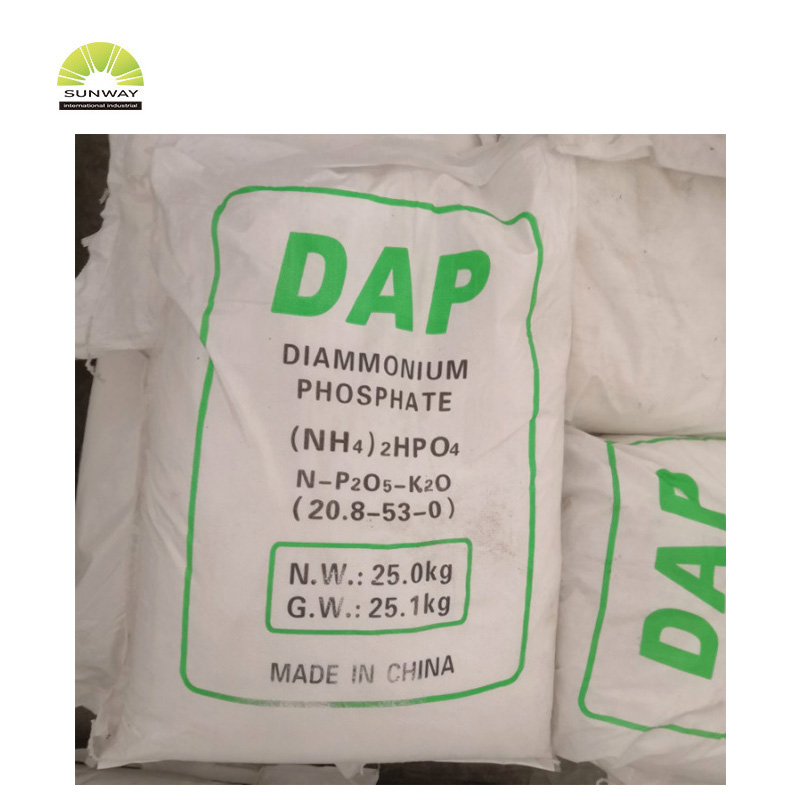Precios de fosfato de diamonio dap de grado alimenticio 21-53-0 