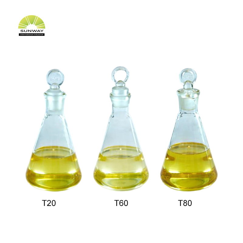 Productos químicos de primera calidad, a buen precio, para uso diario, emulsionantes, polisorbato líquido 20/60/80