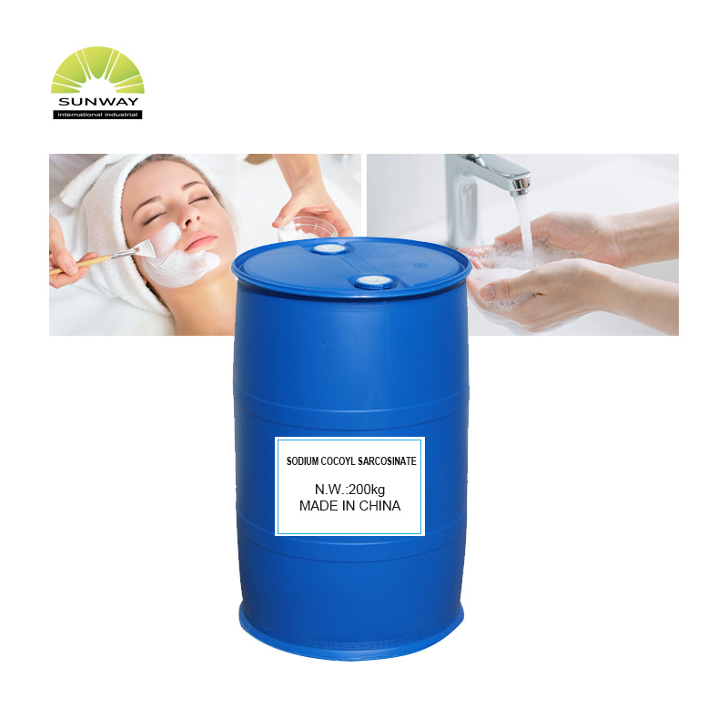 Surfactante aminoácido al 99 % de cocoil sarcosinato de sodio CAS 61791-59-1 con precio de fábrica