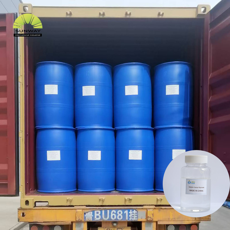 Materia prima cosmética tensioactiva: cocoil glicinato de sodio, CAS 90387-74-9