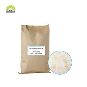 Emulsionante cosmético premium de grado 100% citrato de estearato de glicerilo CAS 55840-13-6 para maquillaje